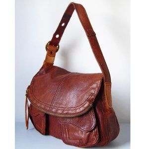 Lucky Brand Leather "Stash" Bag